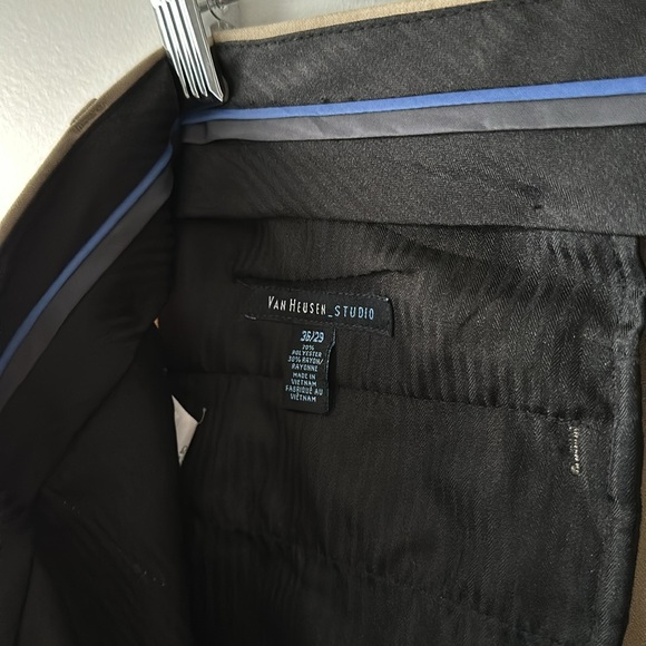 Van Heusen Khaki Dress Pants - Picture 3 of 3